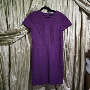 Banana Republic Rich Purple Mini Dress